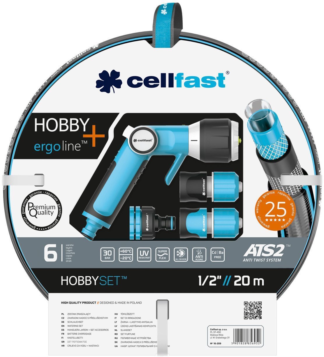 Набор для полива Cellfast HOBBY ATS2 (16-209) фото 