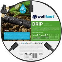 Шланг для капельного полива Cellfast DRIP 1/2'', 7.5м (19-001)