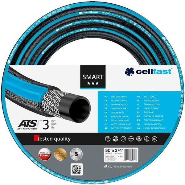 

Шланг садовый Cellfast SMART ATS VARIANT 3/4", 50м (13-121)