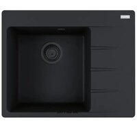 Кухонна мийка Franke 611-62 TL Black Edition, чорний матовий (вкл. вент. 3 1/2" + сиф.) (114.0699.242)