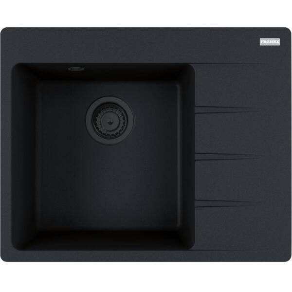 

Кухонная мойка Franke CNG 611-62 TL Black Edition, черный матовый (вкл. вент. 3 1/2" + сиф.) (114.0699.242)