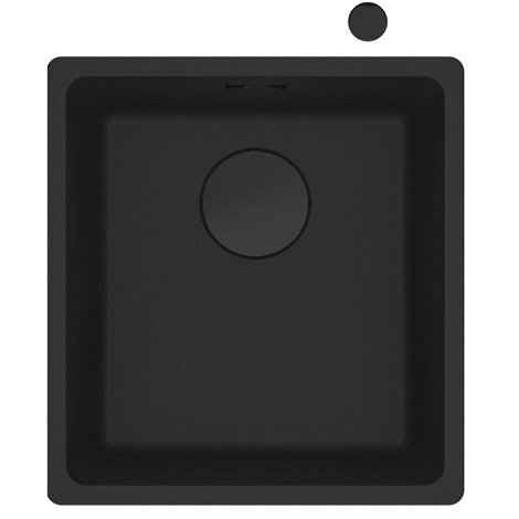 

Кухонная мойка Franke MRG 110-37 Black Edition, черный матовый (вкл. вент.авт 3 1/2", сиф. дек.кришку) (125.0699.225)