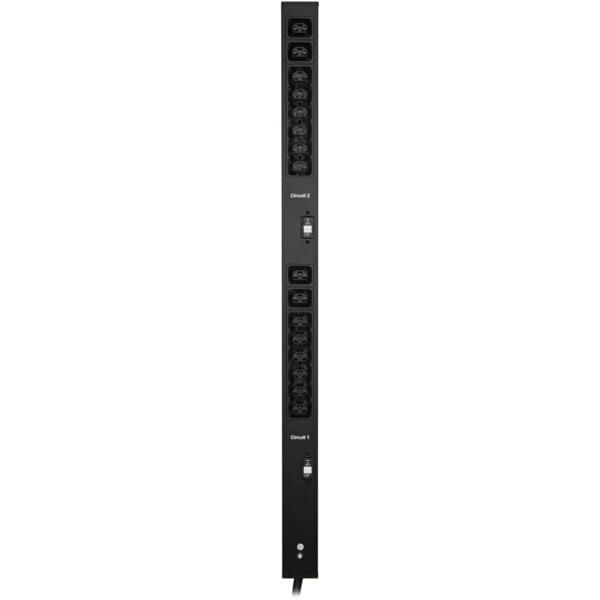 

Система распределения питания PDU Mirsan MCB Zero Basic 32A 1Ph 24 гибридные розетки (C13-C19)