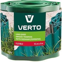 Стрічка VERTO газонна 10см x 9м, зелена 15G510