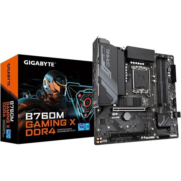 Акція на Материнская плата GIGABYTE B760M GAMING X DDR4 s1700 від MOYO