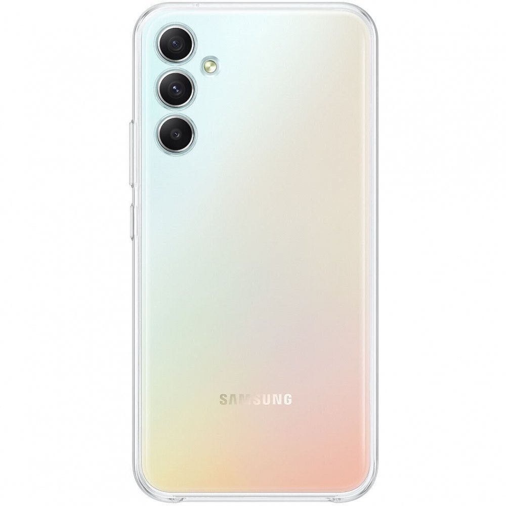 Чохол Samsung Clear Case для Galaxy A34 (A346) Transparent (EF-QA346CTEGRU)фото1