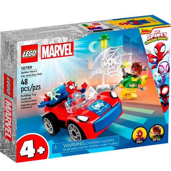 Акція на LEGO 10789 Marvel Человек-Паук и Доктор Осьминог від MOYO