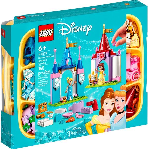 Акція на LEGO 43219 Disney Princess Творческие замки диснеевских принцесс від MOYO