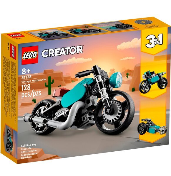 Акція на LEGO 31135 Creator Винтажный мотоцикл від MOYO
