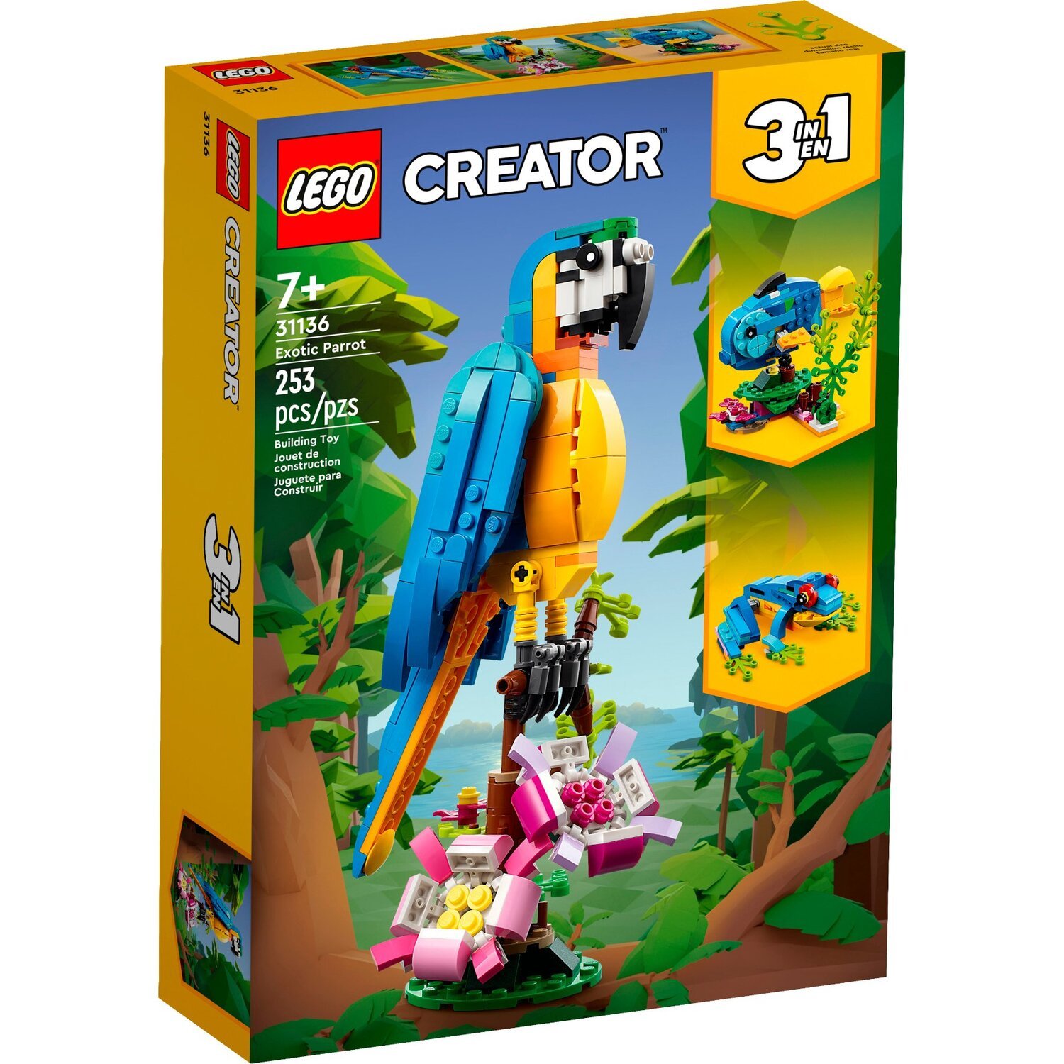LEGO 31136 Creator Экзотический попугай фото 