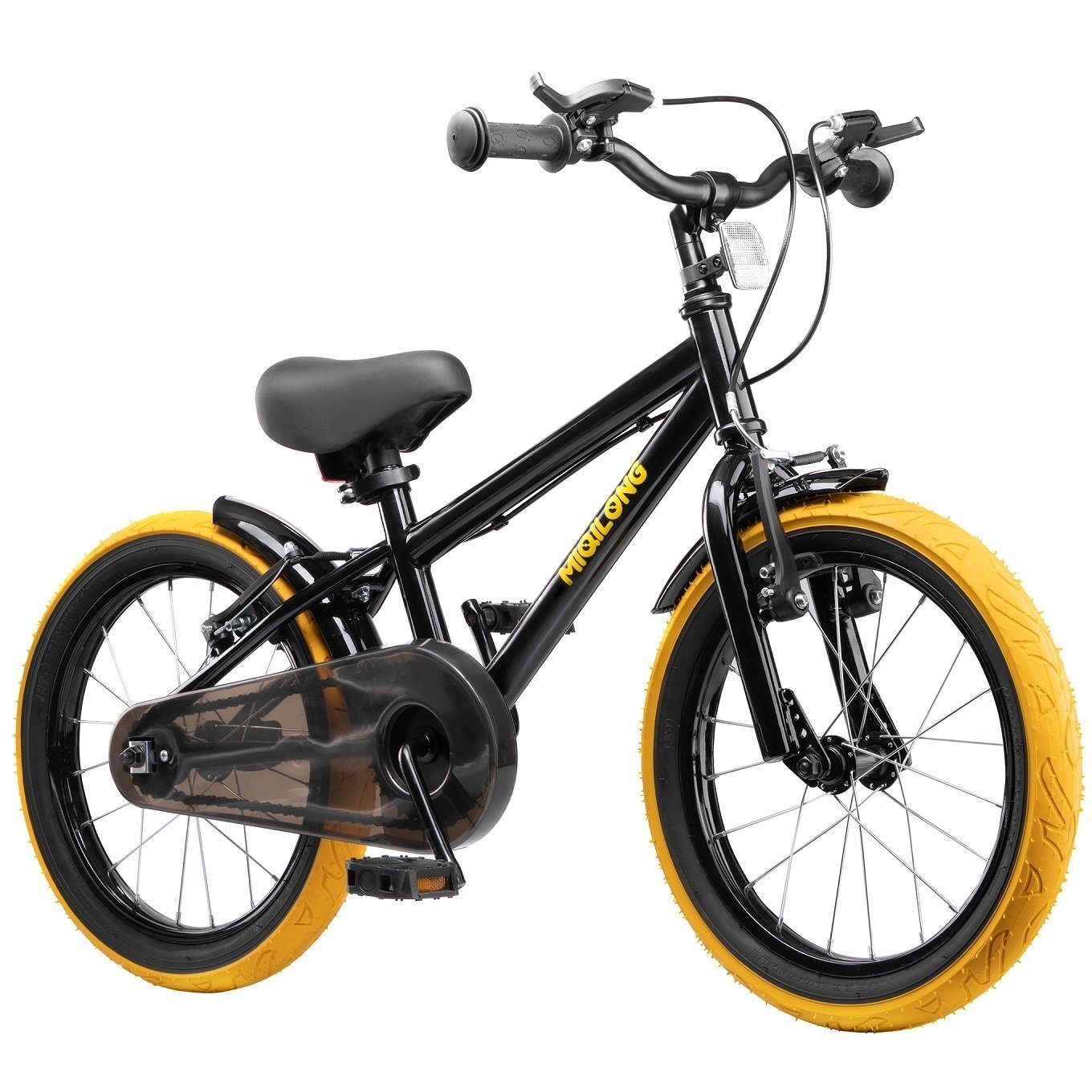 Дитячий велосипед Miqilong ST Чорний 16` ATW-ST16-BLACK (пошкоджена упаковка)фото1