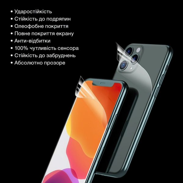 

Гидрогелевая пленка ROCK SPACE для Apple iPhone 14 Pro Глянцевая