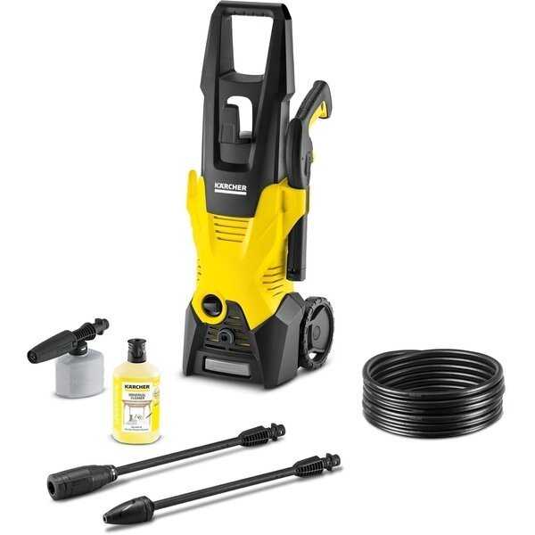 Минимойка высокого давления Karcher K3 + Насадка пенная FJ 3 + Средство для очистки RM 555 (9.612-094.0)