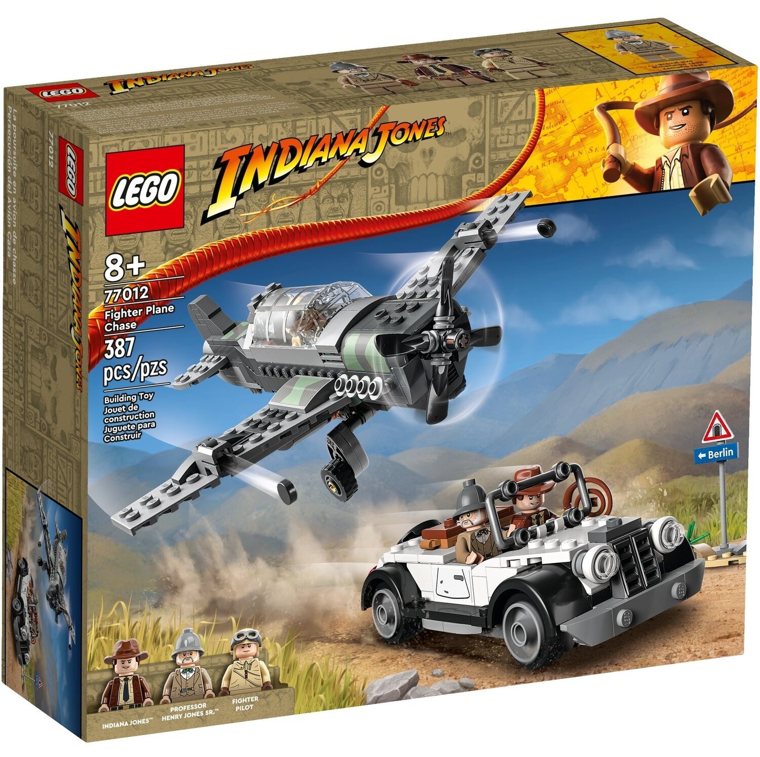 LEGO 77012 Indiana Jones Преследование истребителя фото 
