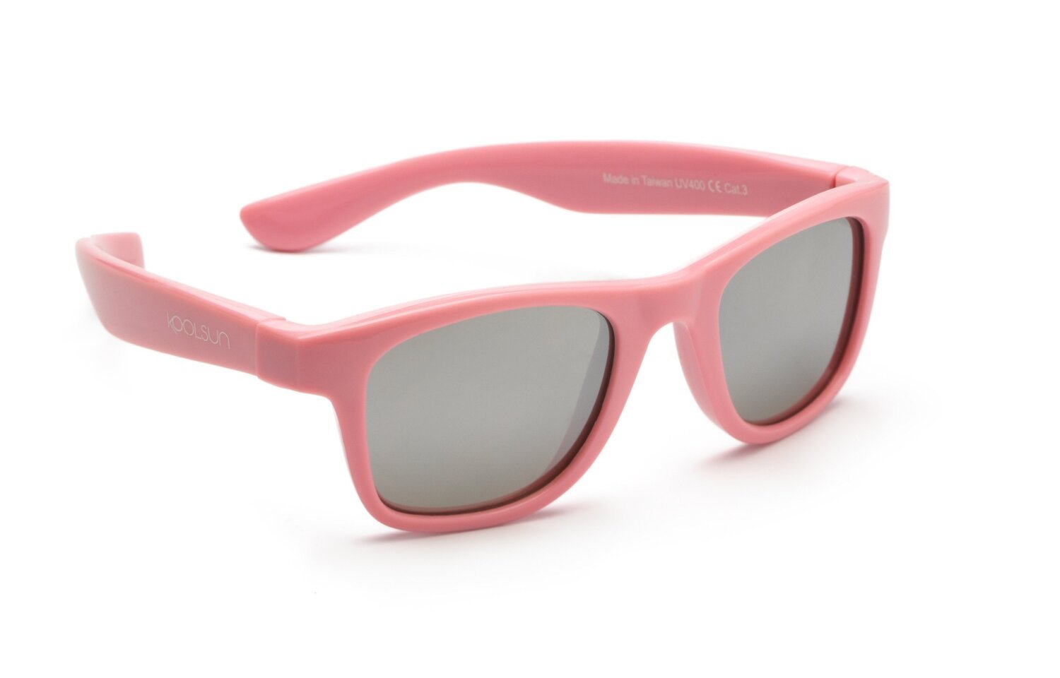Дитячі сонцезахисні окуляри Koolsun Wawe ніжно-рожеві (Розмір 3+) (KS-WAPS003) (пошкоджена упаковка)фото
