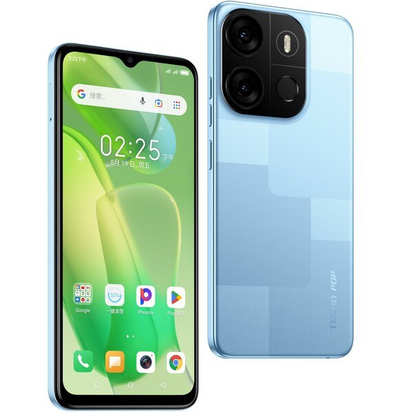 

Смартфон TECNO POP 7 (BF6) 2/64Gb Capri Blue