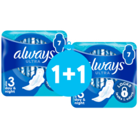 Гигиенические прокладки Always Ultra Day&Night (Размер 3) 7 шт