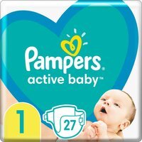 Подгузник Pampers New Baby Newborn Размер 1 (2-5 кг), 27 шт.