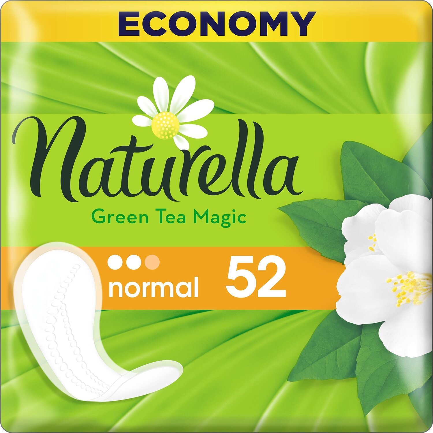 Щоденні прокладки Naturella Green Tea Magic Normal 52 шт.фото