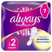 Гигиенические прокладки Always Platinum Super (Розмір 2) 7 шт