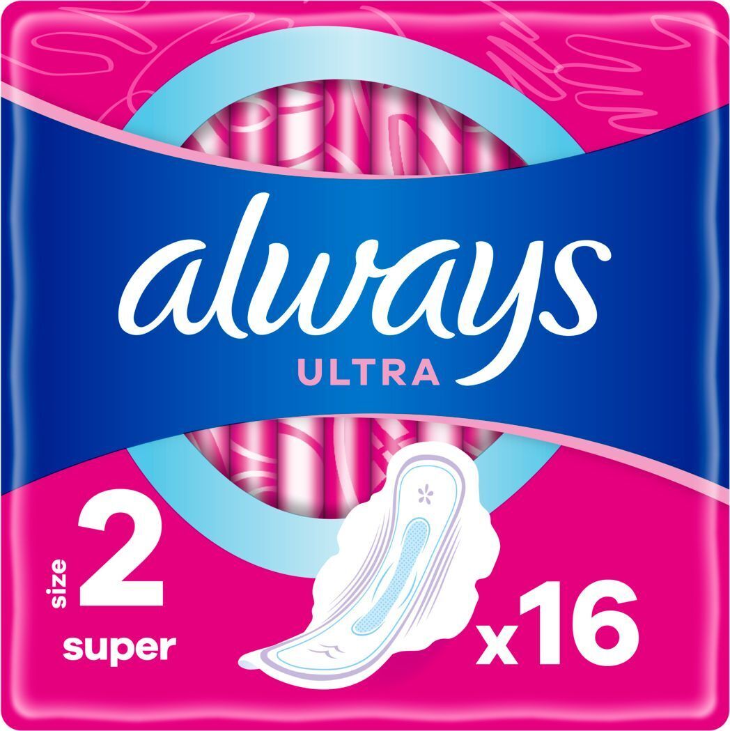 Гігієнічні прокладки Always Ultra Super 16 шт.фото1