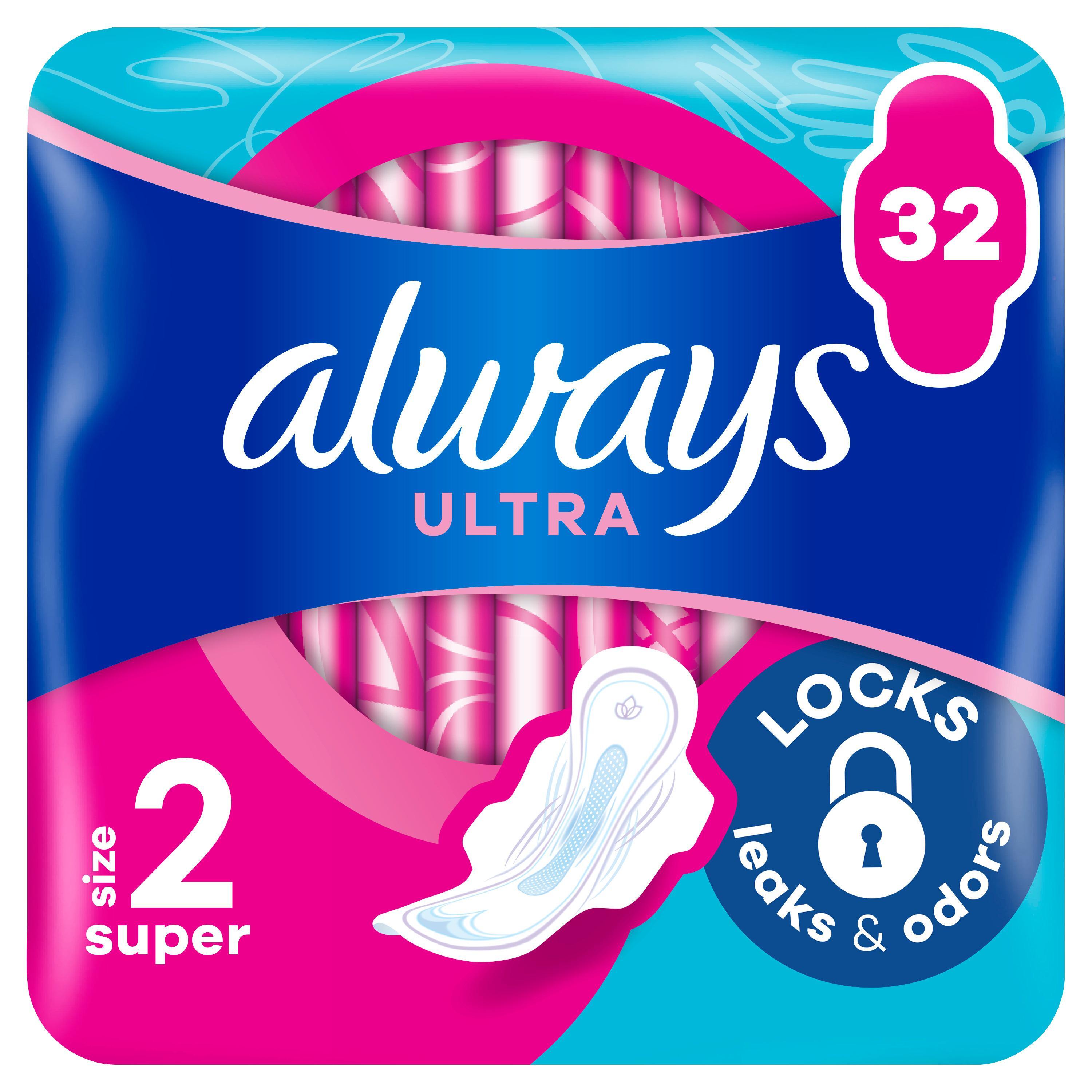 Гігієнічні прокладки Always Ultra Super (Розмір 2) 32 штфото1
