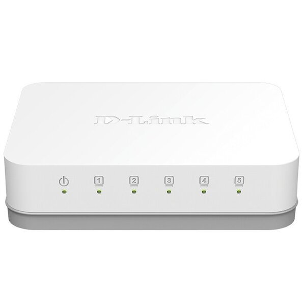 

Коммутатор D-Link GO-SW-5G/E 5xGE, Неуправлямый (GO-SW-5G/E)