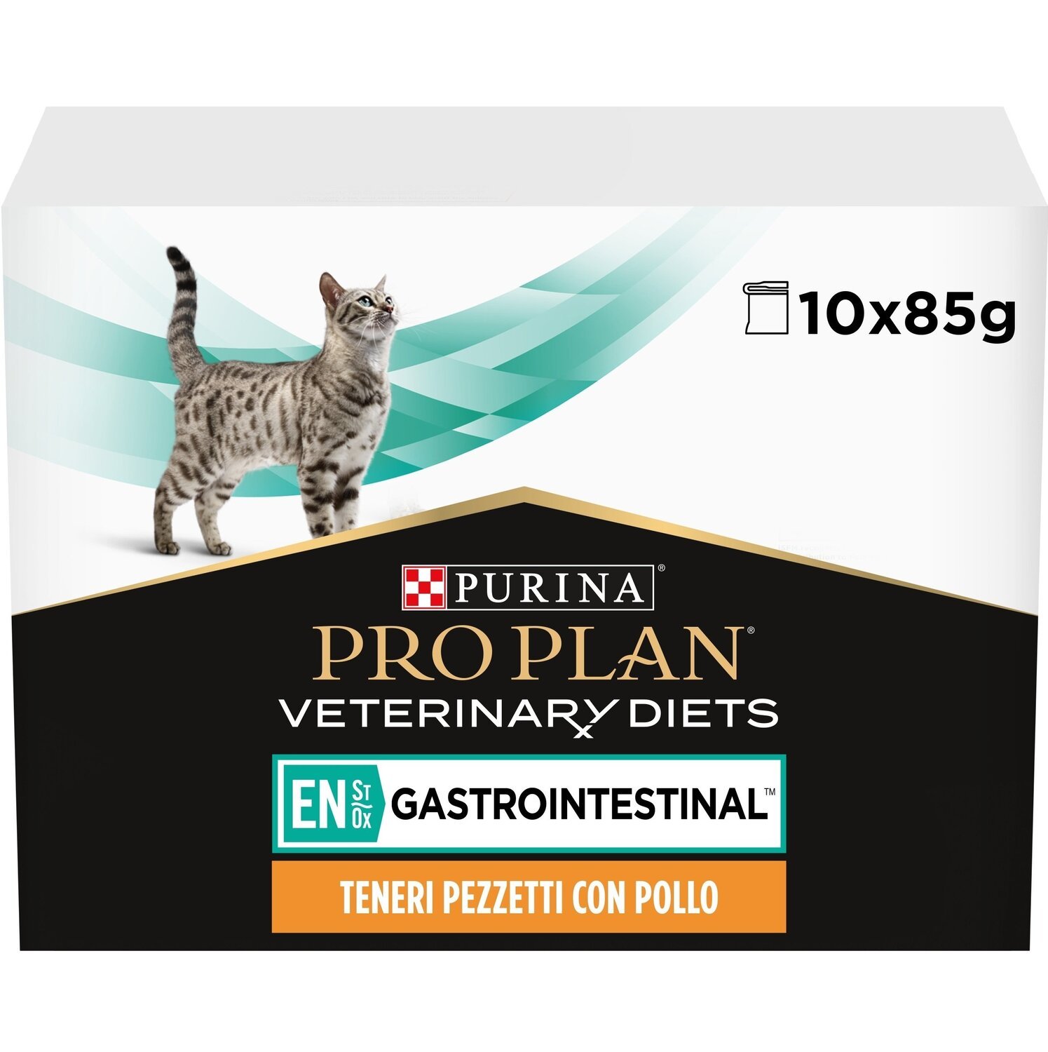Упаковка влажного диетического корма для котят и взрослых кошек при болезнях желудочно-кишечного тракта Pro Plan фото 