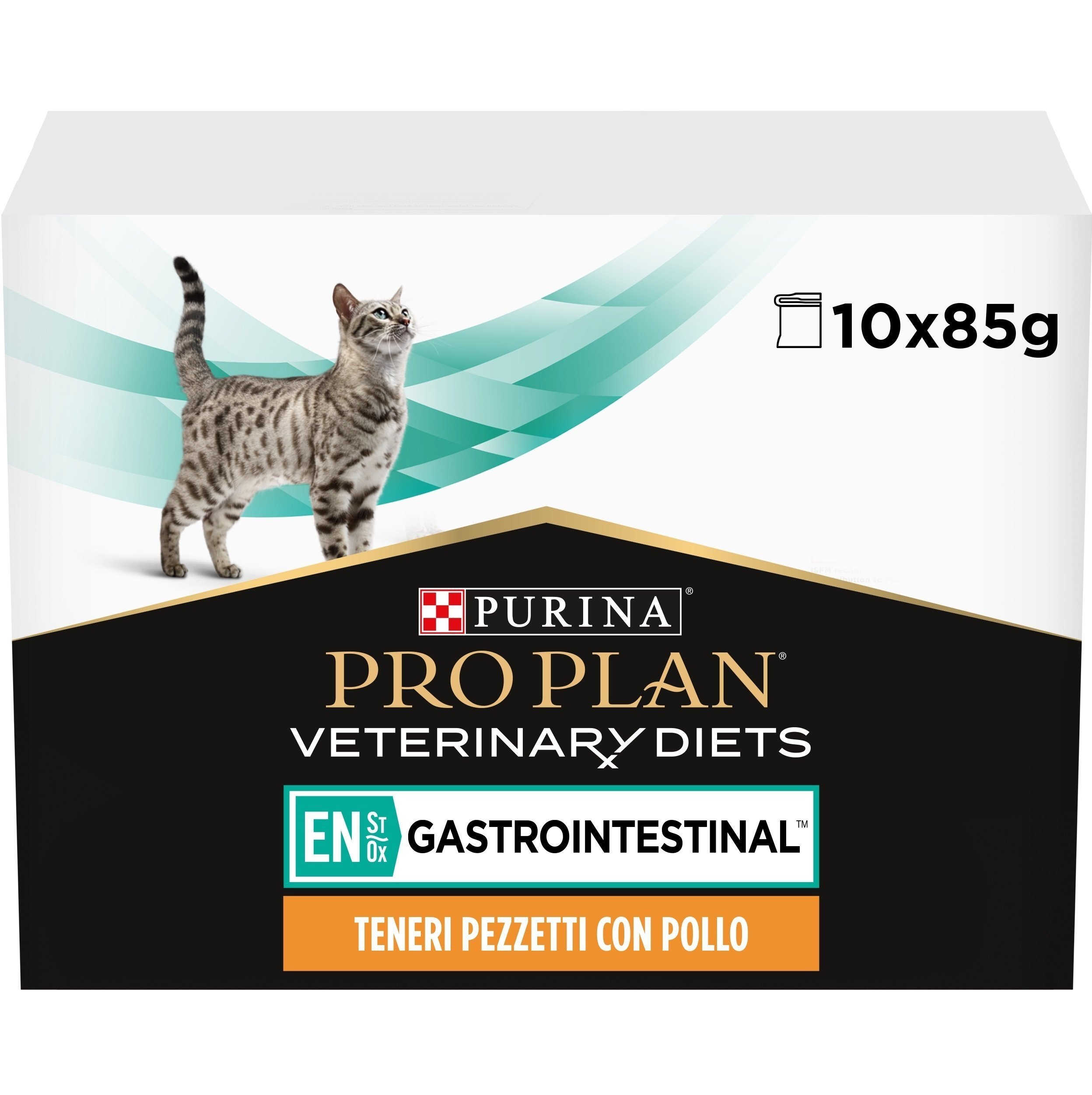 Упаковка влажного диетического корма для котят и взрослых кошек при болезнях желудочно-кишечного тракта Pro Plan фото 1