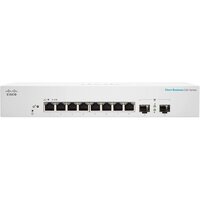 Коммутатор Cisco CBS220 Smart 8-port GE, Ext PS, 2x1G SFP (CBS220-8T-E-2G-EU)