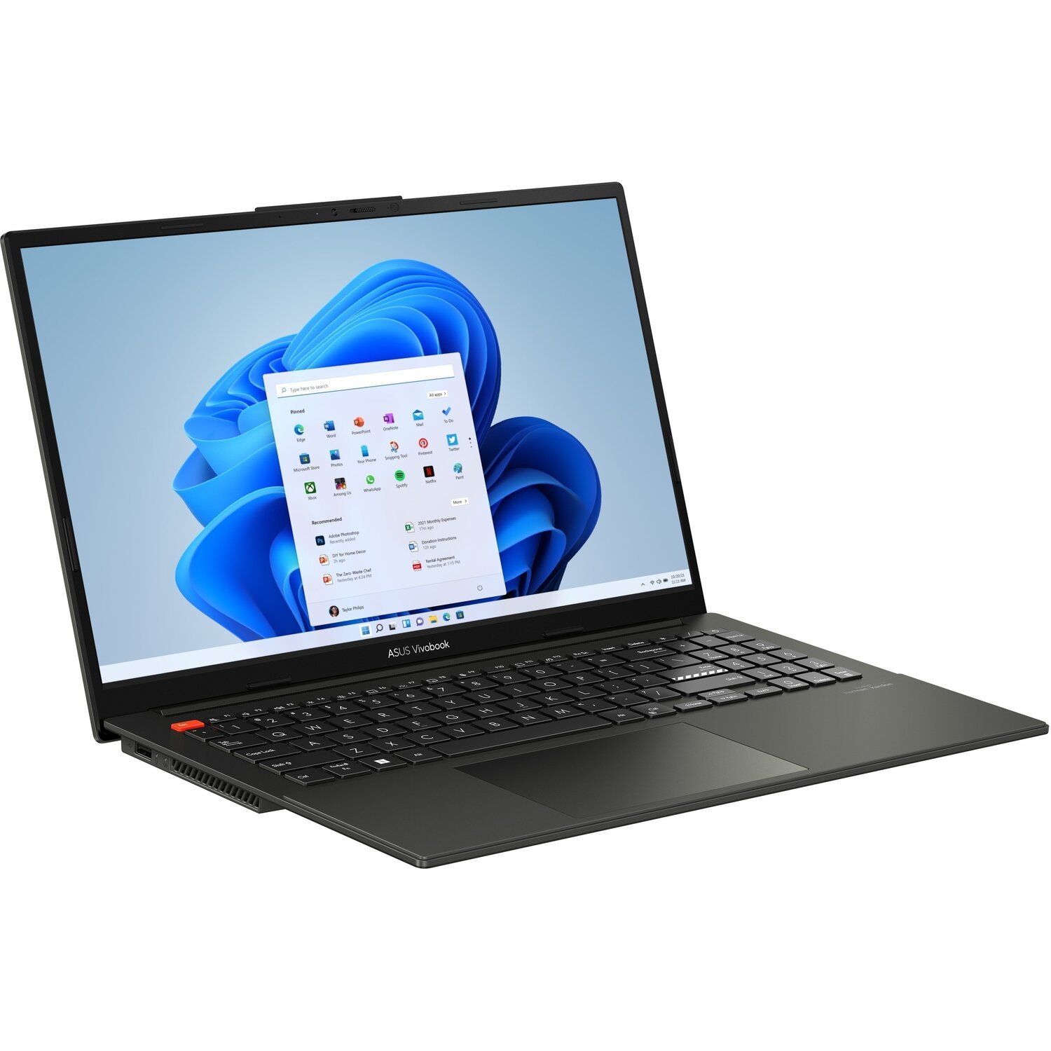 Ноутбук ASUS Vivobook S 15 K5504VN-BN036WS 15.6FHD IPS/Intel i7-13700H/16/1024F/IntelA370M-4/W11/Blackфото