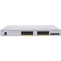 Коммутатор Cisco CBS250 Smart 24-port GE, PoE, 4x10G SFP+