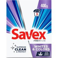 Пральний порошок Savex 2в1 White And Colors 400г