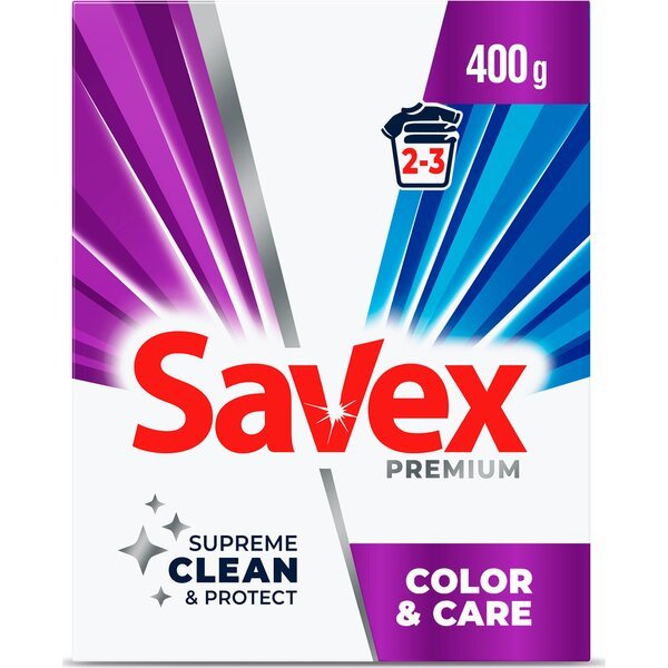 Акція на Стиральный порошок Savex Color&Care автомат 400г від MOYO