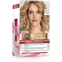 Стійка крем-фарба для волосся L'Oreal Paris Excellence Creme 8.13 – Світло-русявий бежевий