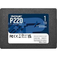 SSD накопитель PATRIOT 2.5" 1TB SATA P220 (P220S1TB25)