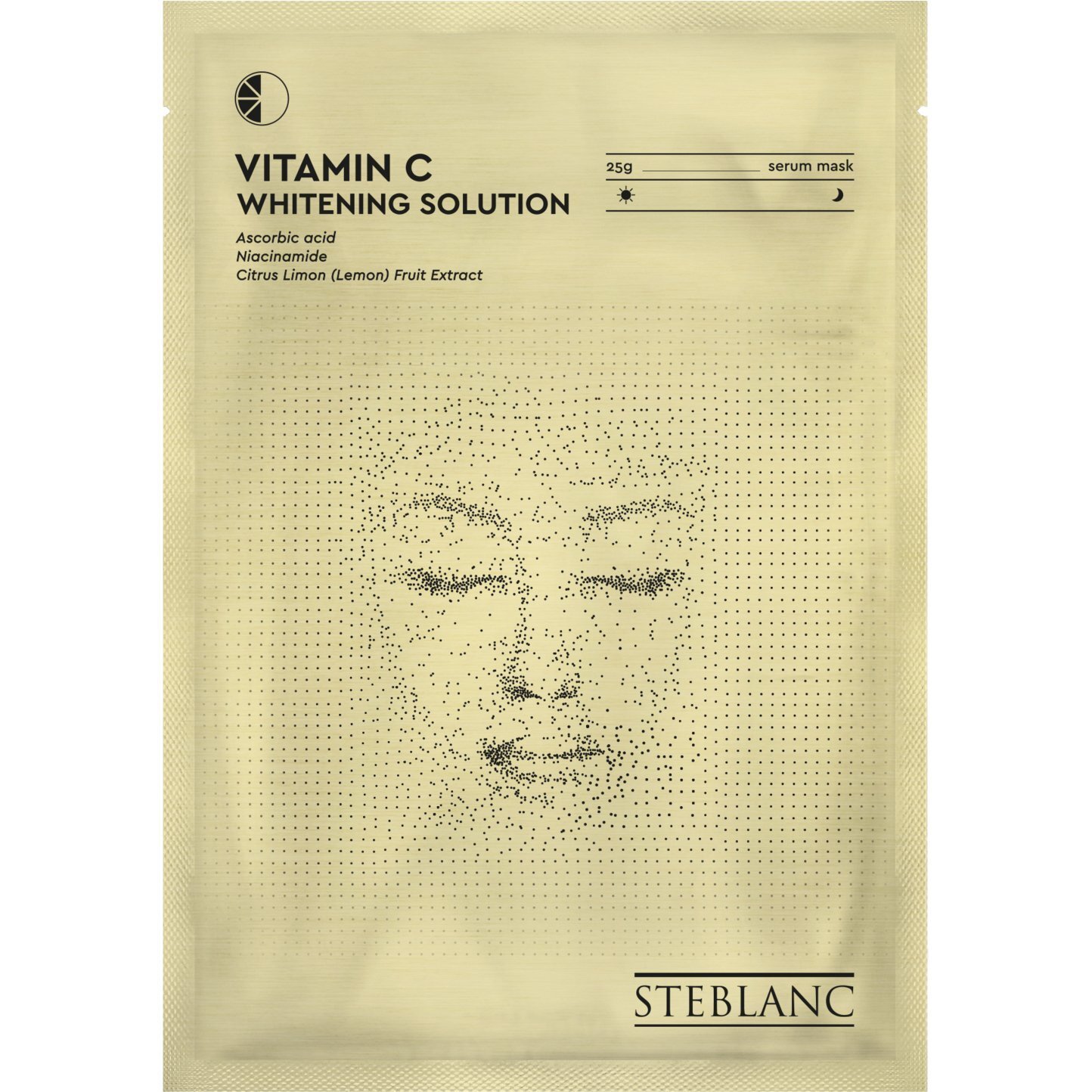 Тканинна маска Steblanc із вітаміном С 25гфото1