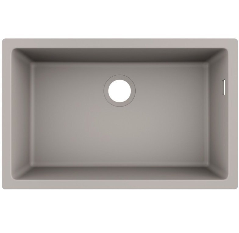Мойка кухонная Hansgrohe S51, S510-U660, серый бетон (43432380) фото 1