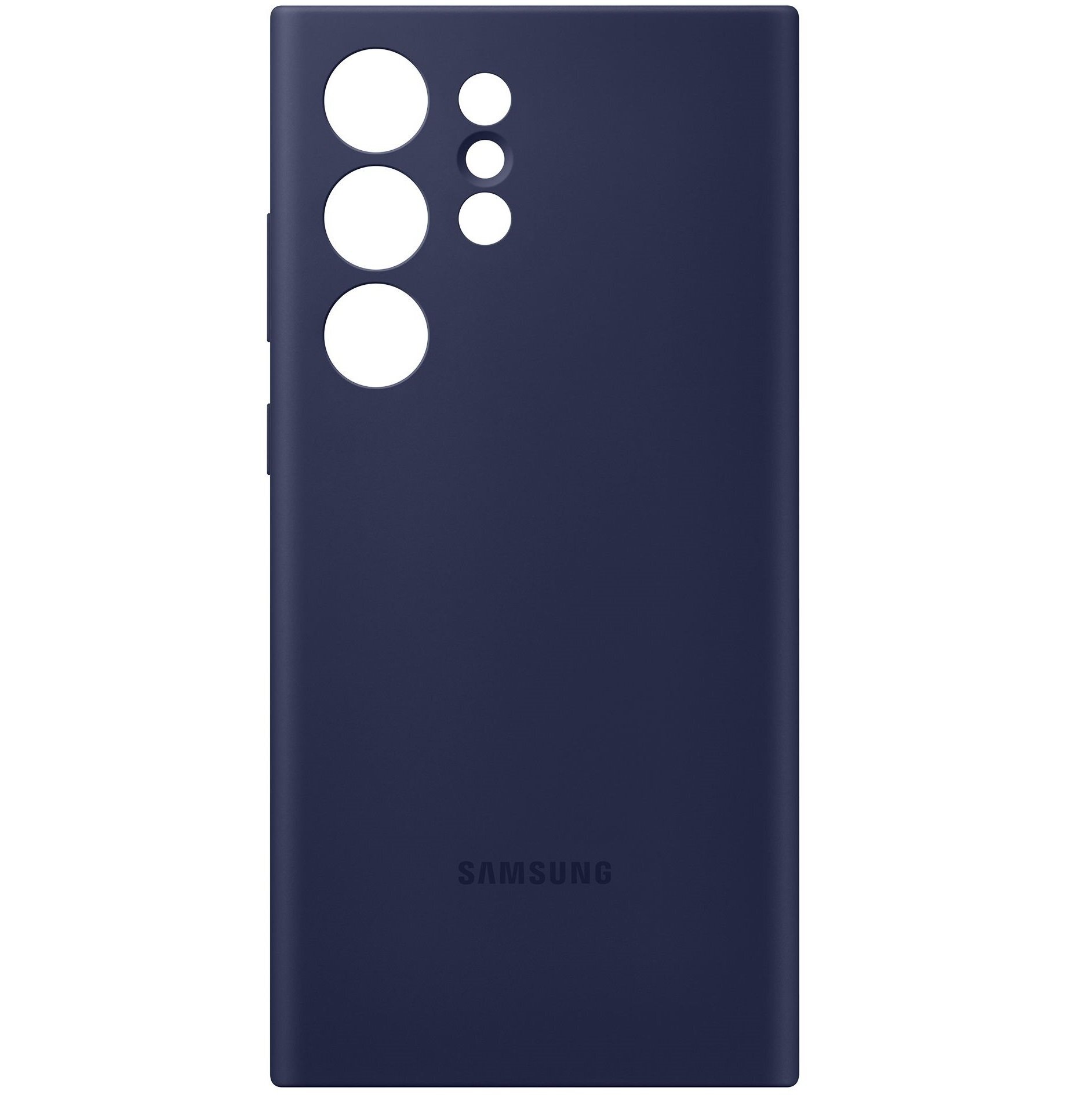 Чехол Samsung Silicone Case для Galaxy S23 Ultra (S918) Navy (EF-PS918TNEGRU) фото 1