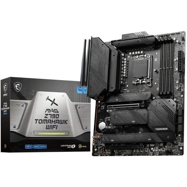 

Материнcкая плата MSI MAG Z790 TOMAHAWK WIFI s1700 Z790 4xDDR5 M.2 HDMI DP Wi-Fi BT ATX