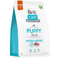 Корм для щенков Brit Care Dog Hypoallergenic Puppy гипоаллергенный с ягненком 3кг