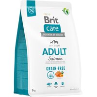 Корм для собак маленьких и средних пород Brit Care Dog Grain-free Adult беззерновой с лососем 3кг