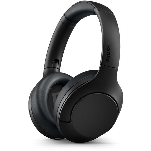 Акція на Наушники Philips TAH8506 Over-ear ANC Hi-Res Wireless Mic Black (TAH8506BK/00) від MOYO