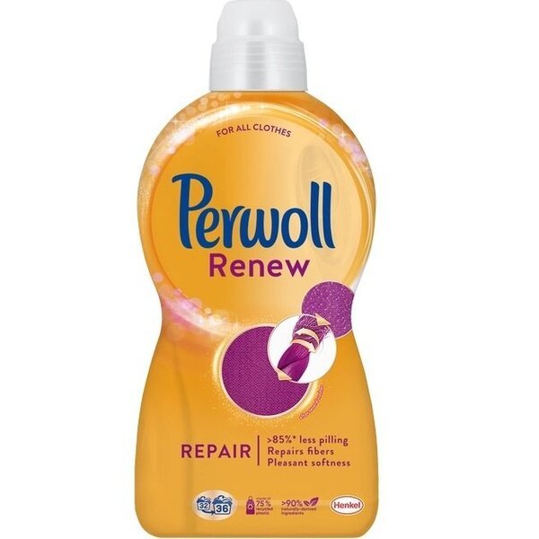 

Гель для деликатной стирки Perwoll Renew для ежедневной стирки 1980мл