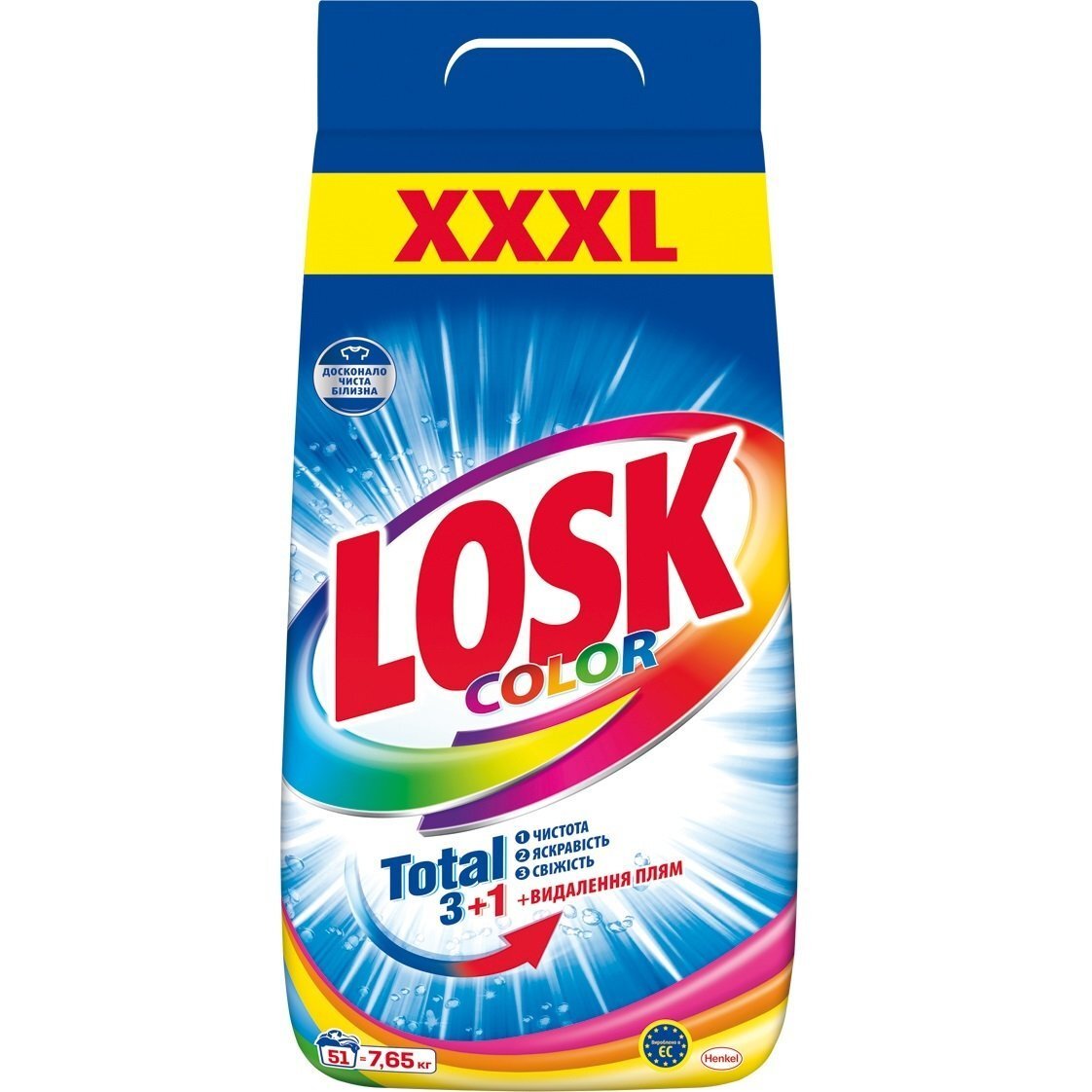 Порошок для прання Losk Color автомат 7,65 кгфото1