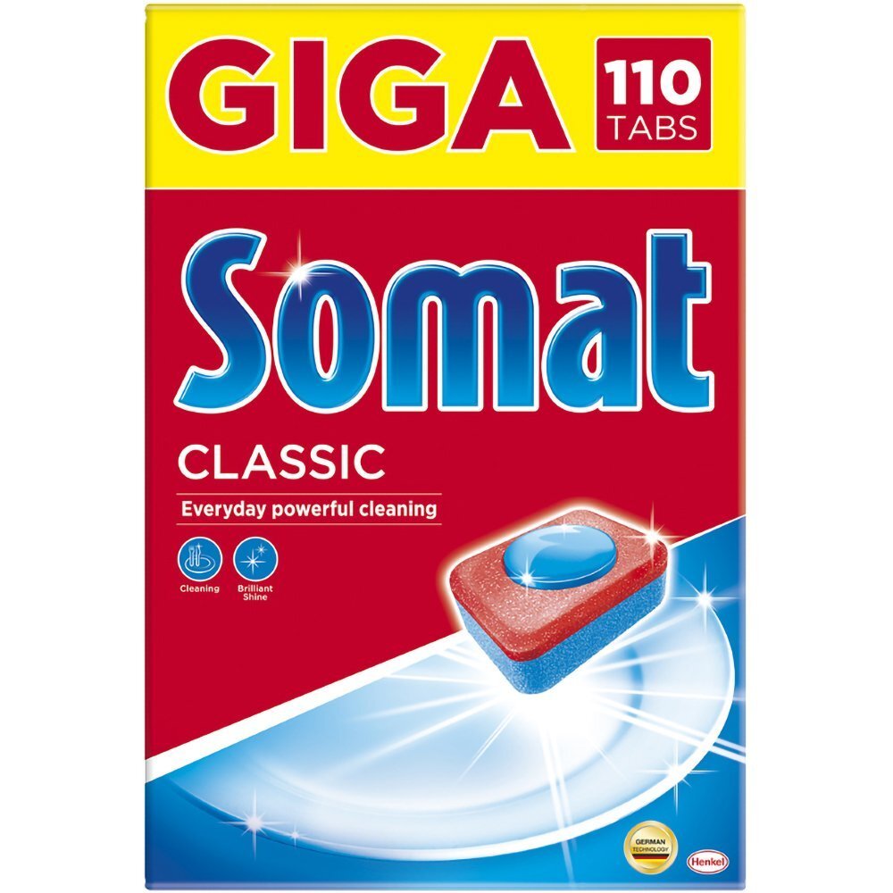 Таблетки для посудомийних машин Somat Classic 110штфото1