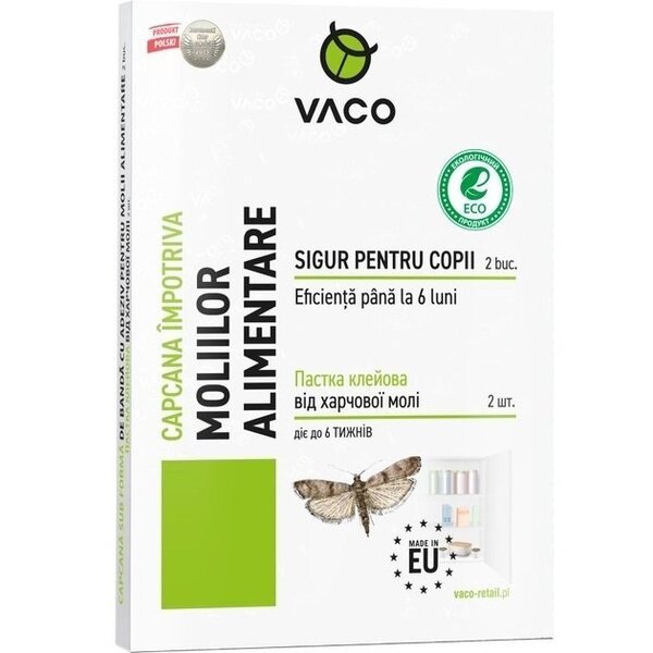 

Ловушка клеевая от пищевой моли Vaco Eco 2шт
