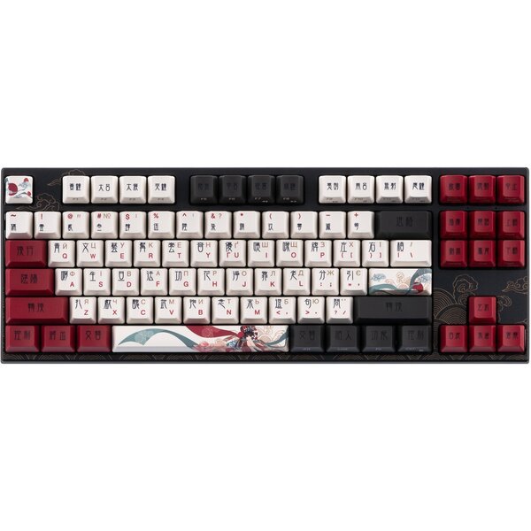 

Игровая клавиатура Varmilo VEM87 Beijing Opera EC V2 Ivy UA (A33A028B1A3A17A025)