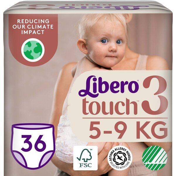 Акція на Подгузники-трусики Libero Touch Pants 5-9 кг Размер 3 36шт від MOYO