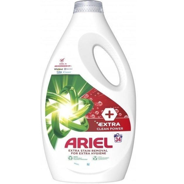 Гель для прання Ariel Extra clean 1,7лфото